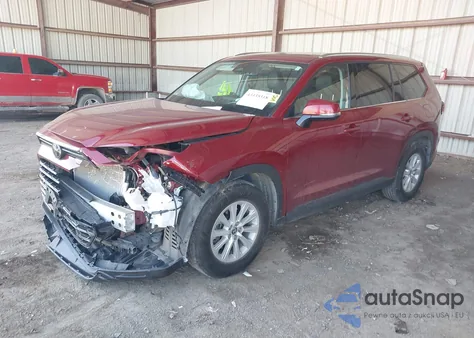 2024 Toyota Grand Highlander Xle from USA, damaged, VIN 5TDAAAB50RS046101